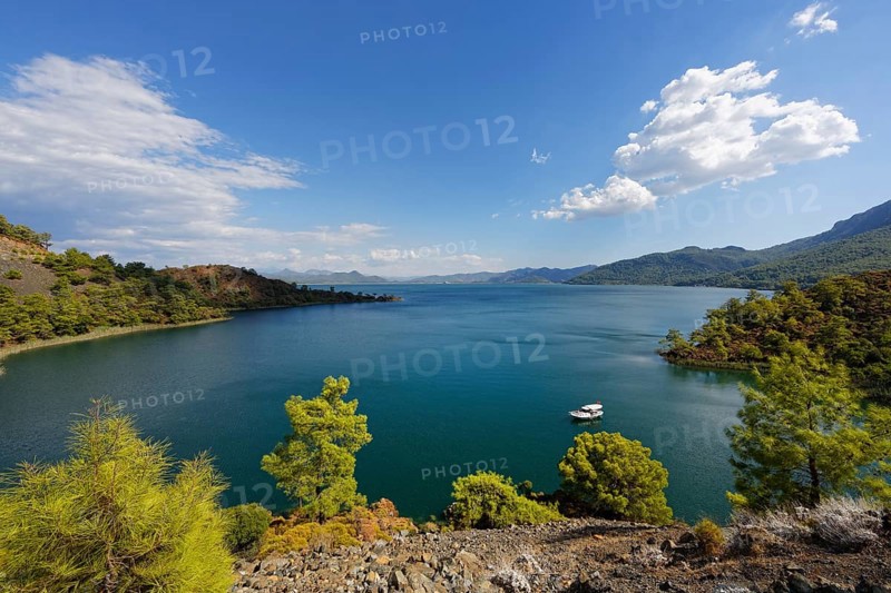 Lake Koycegiz or Koycegiz Golu near Dalyan