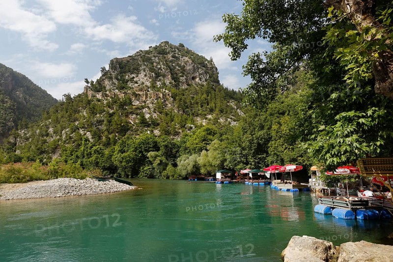 Alara Castle and Alara river