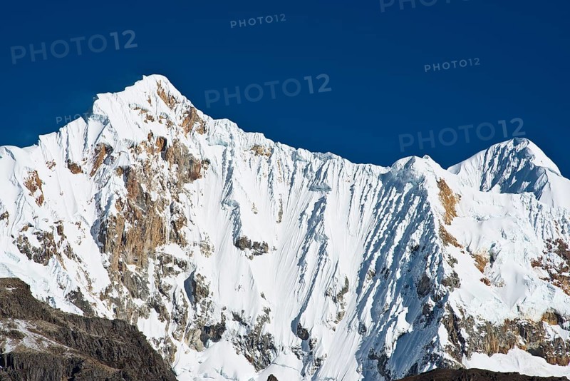 Snow-capped Mt Nevados Jurau