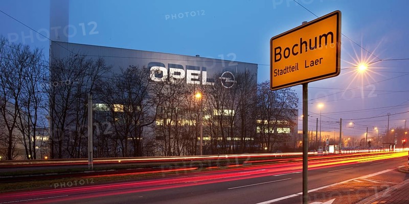 Bochum town sign