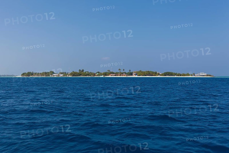 Maldives island of Gulhi