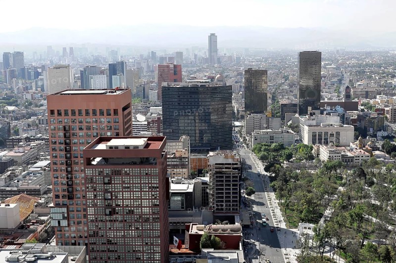View from Torre Latinoamericana
