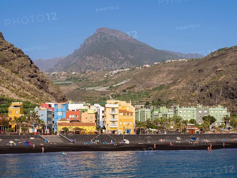 Black beach of Puerto de Tazacorte