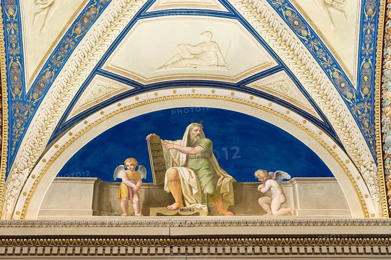 Fresco of Moses