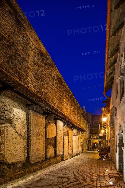 St. Catherine's Passage at night