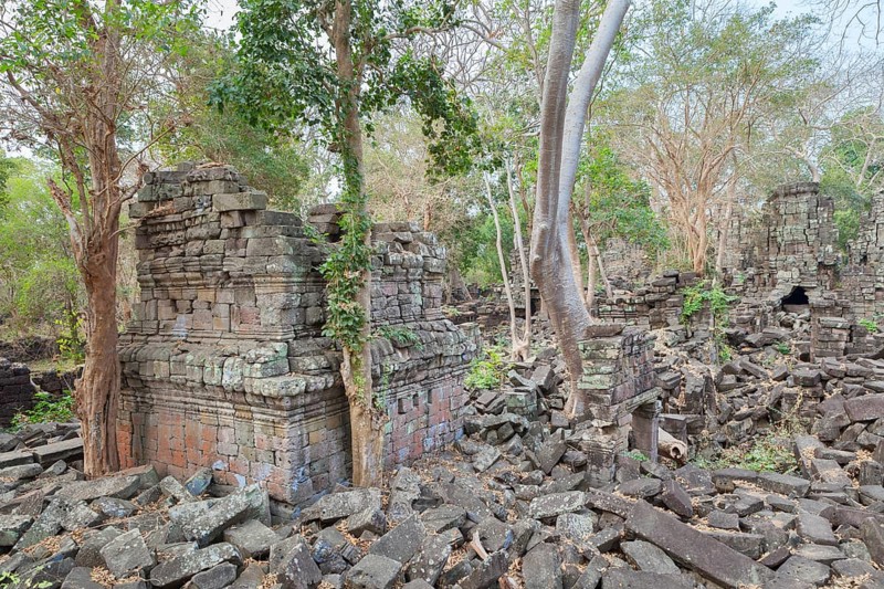 The ruins of Banteay Chhmar temple