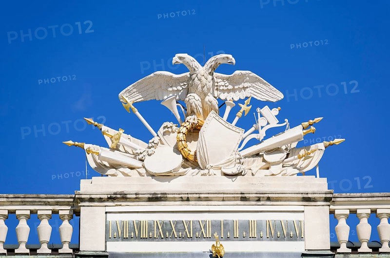 Austrian double eagle on Schloss Schoenbrunn Palace