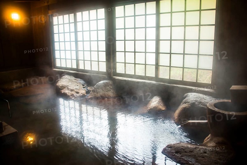 Hot pool in the Kurokawa onsen