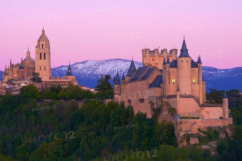 Segovia Cathedral and Alcazar fortress