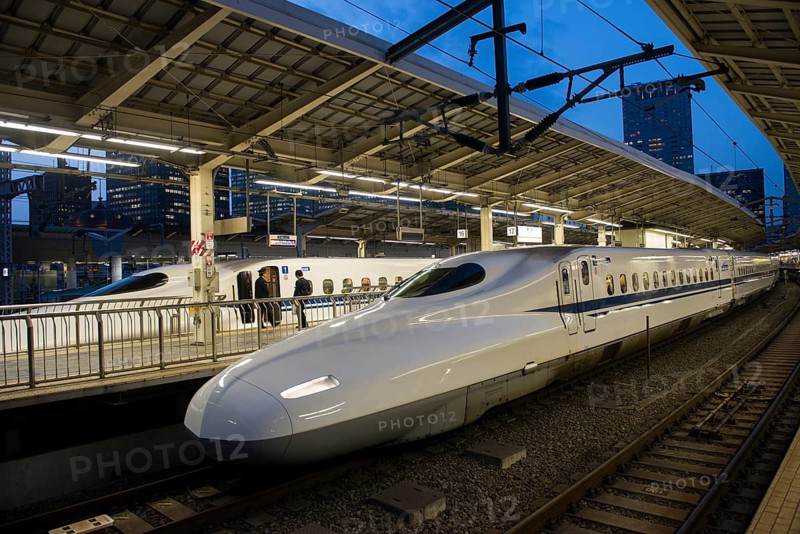 Shinkansen train station