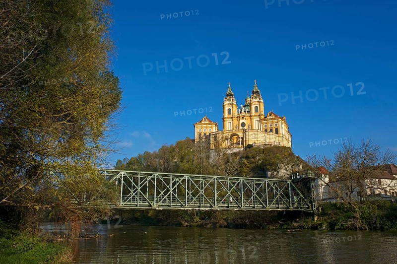 Benedictine Abbey of Melk on the Danube River