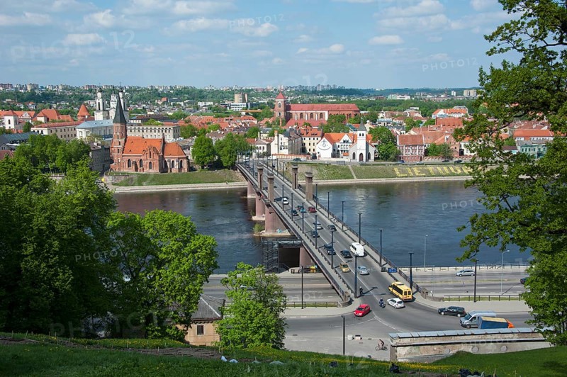 View from Aleksotas Hill