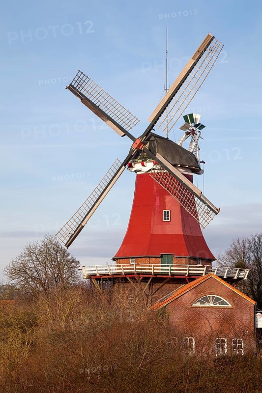 One of the Greetsieler Zwillingsmuhlen twin mills