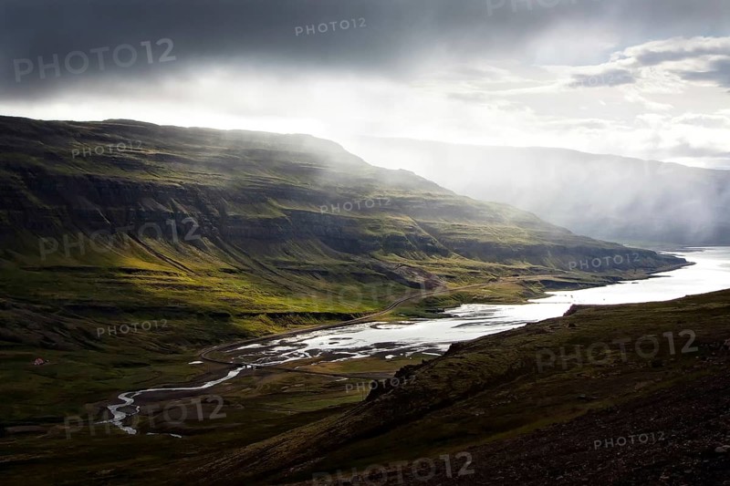 Landscape in the Westfjords