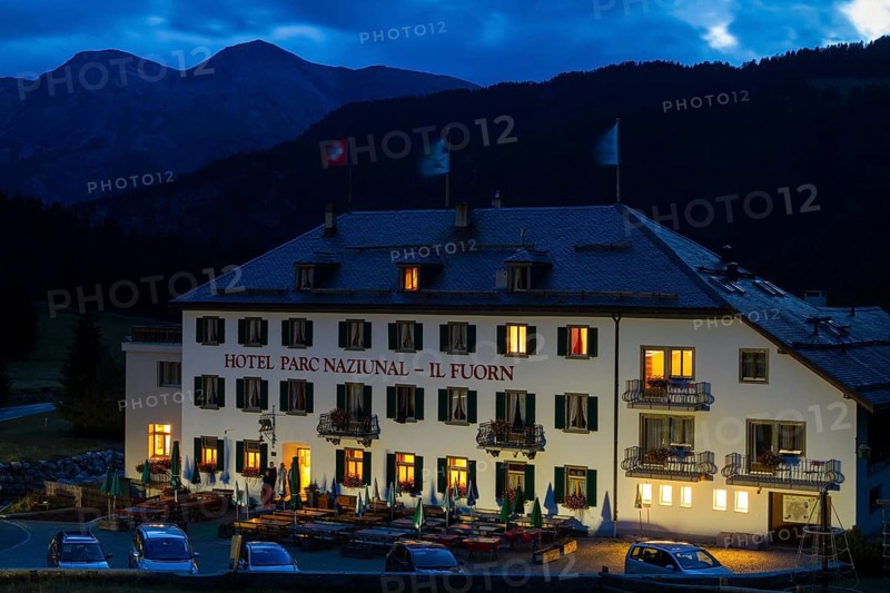 Hotel Il Fuorn at the Ofen Pass Road