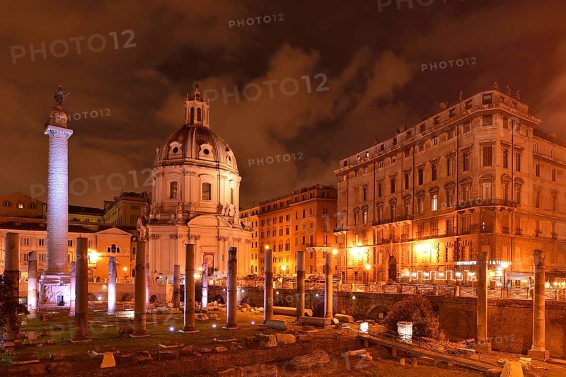 Church of Santa Maria di Loreto and Trajan's Column