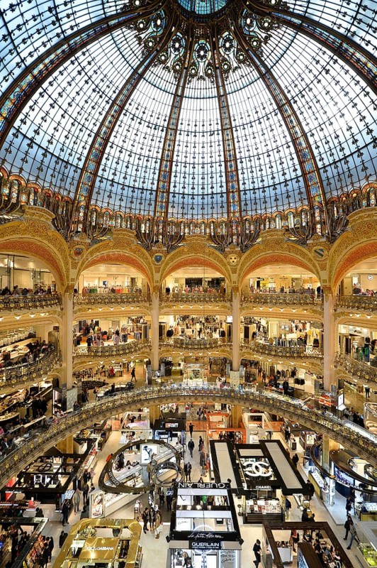 Dome of the Galeries Lafayette department store