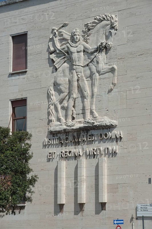 Relief at the Sapienza University of Rome