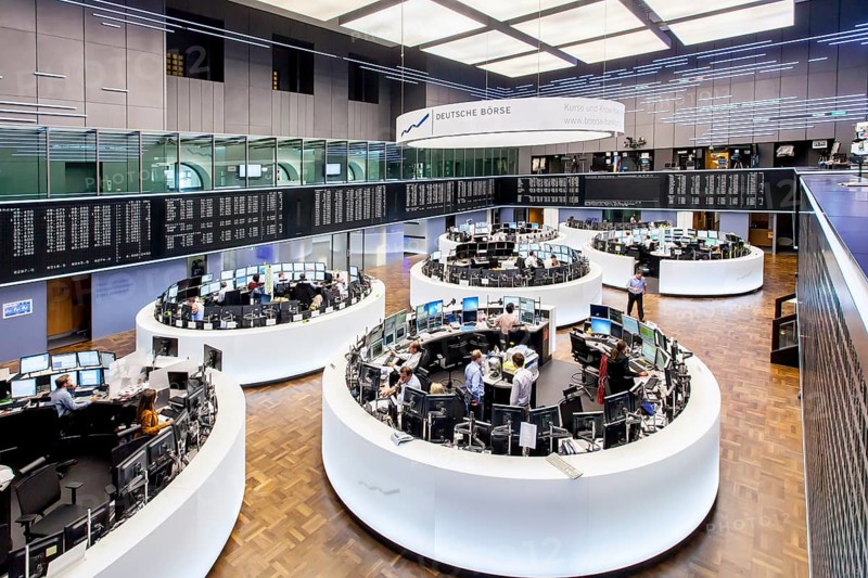 Trading floor of the Frankfurt Stock Exchange