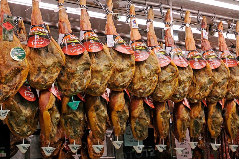 Serrano ham from Teruel