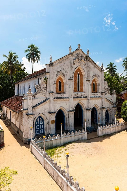 Old Buddhist temple complex of Sri Pushparama Maha Viharaya