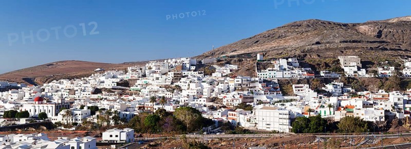 View of the town of Agaete