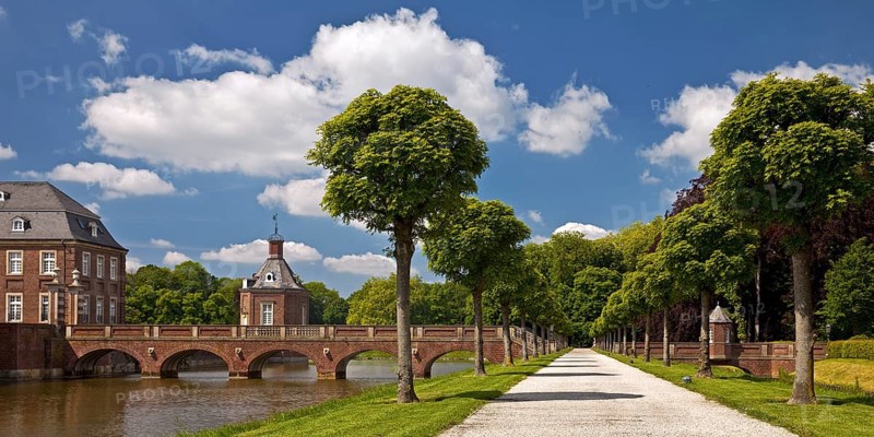 Schloss Nordkirchen Palace with Schlosspark or Palace Gardens