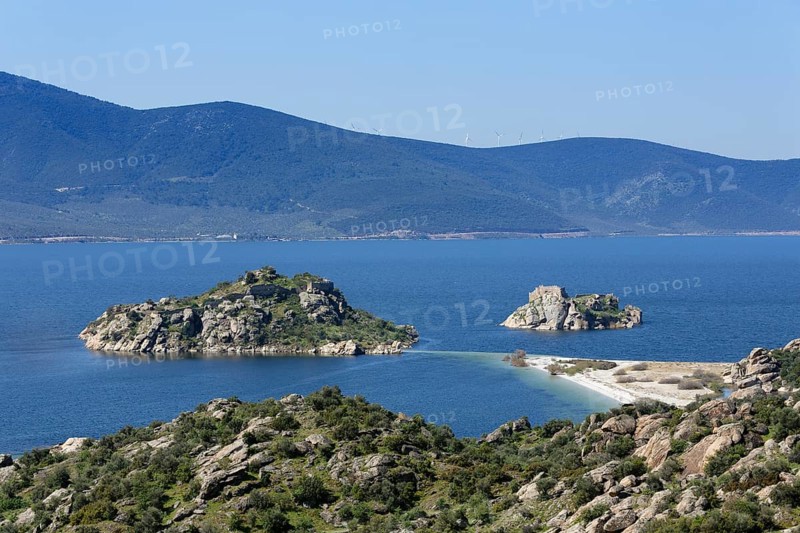 Lake Bafa with Ikizce Island