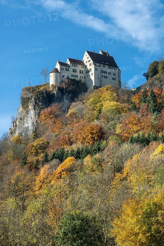 Burg Werenwag Castle in the upper Danube Valley