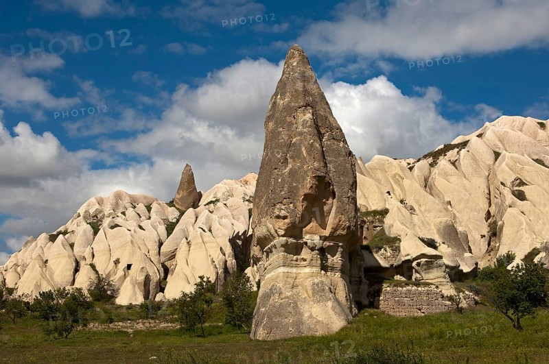 Tuff cones or fairy chimneys