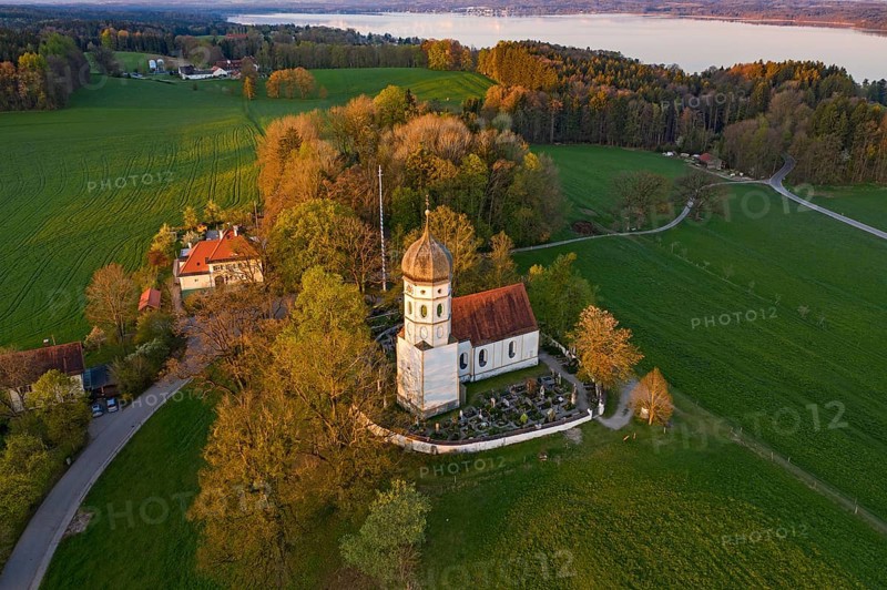 Church St. Johann Baptist in the morning light