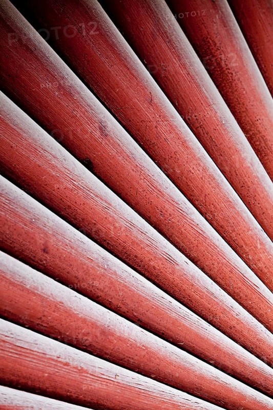 Wooden slats on a gate