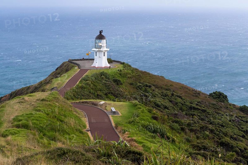 Lighthouse on the north-westernmost point of New Zealand