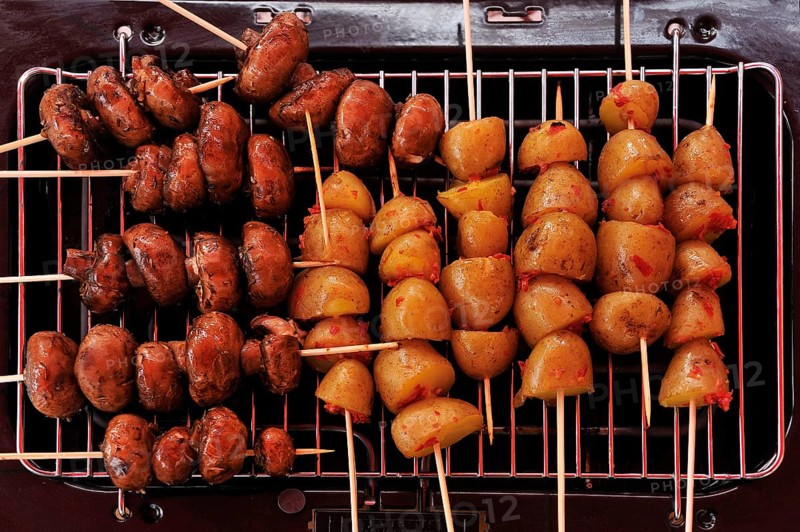 Vegetarian grilling