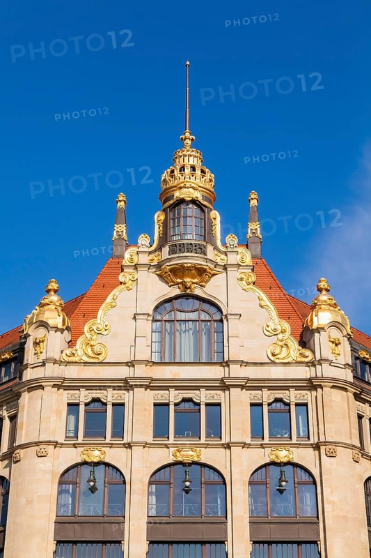 Gilded facade