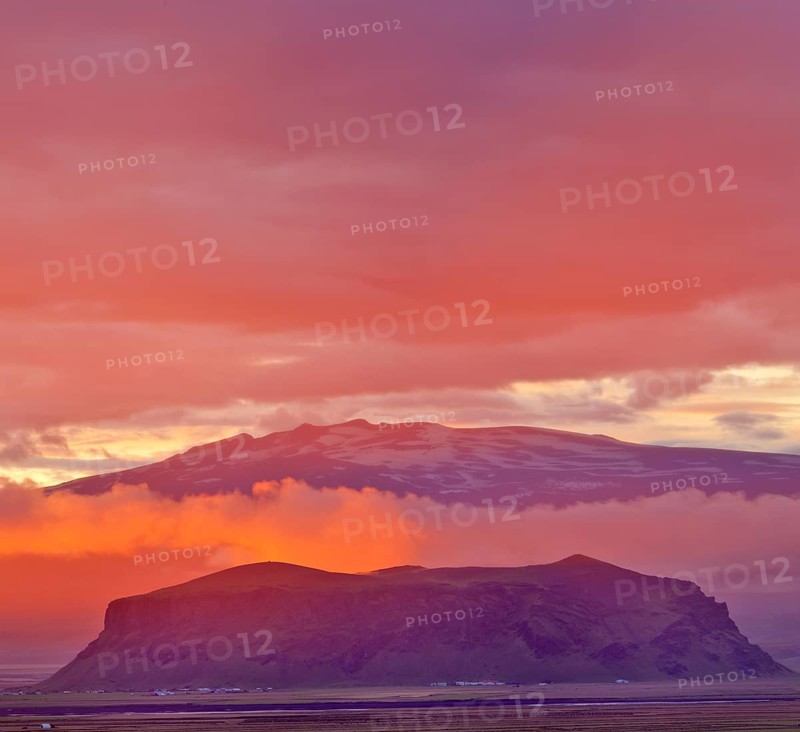 Sunset on the south coast