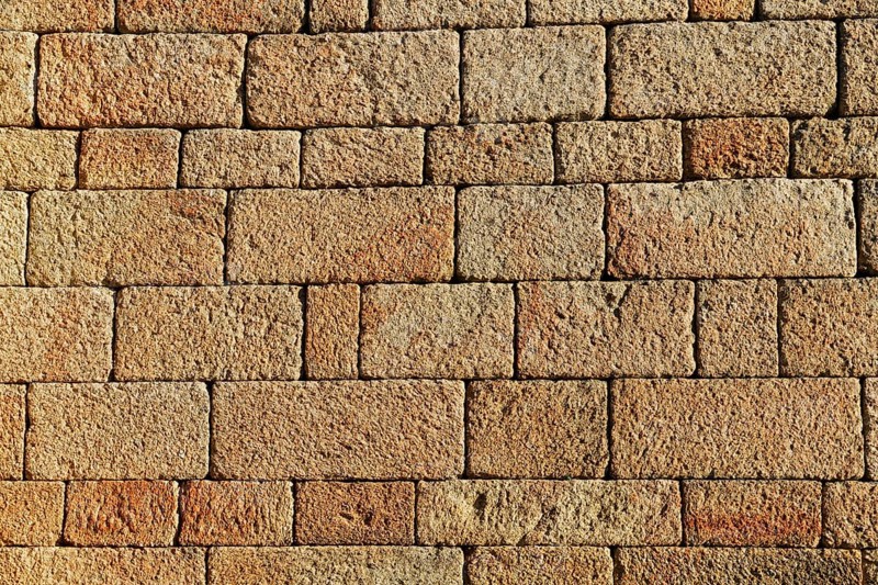 Wall of the Athena Temple in ancient Heraclea