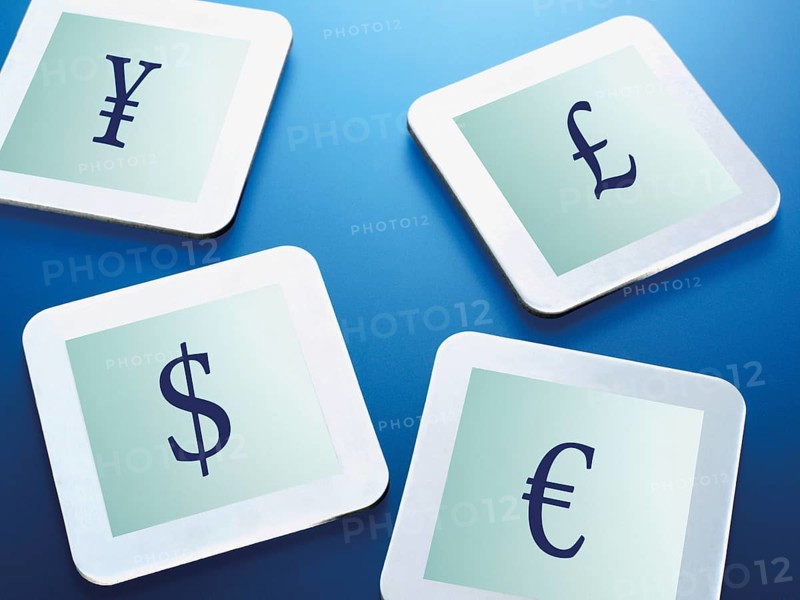 Memory cards with currency signs