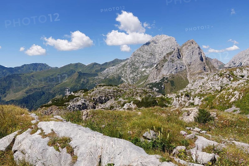 Summit plateau of Kleiner Pal Mountain