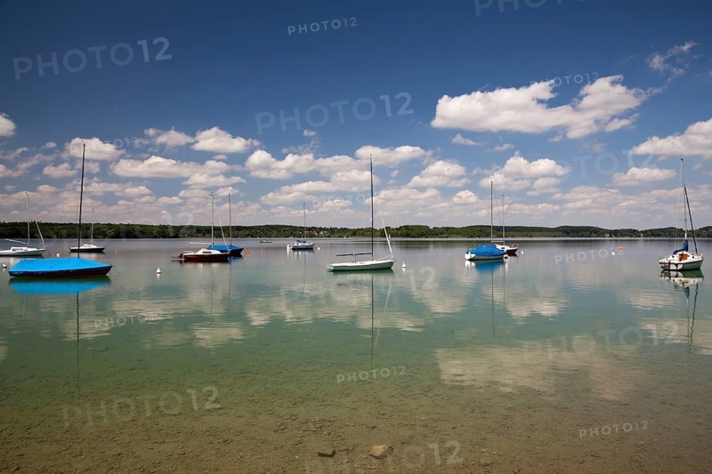 Boats on Lake Worthsee