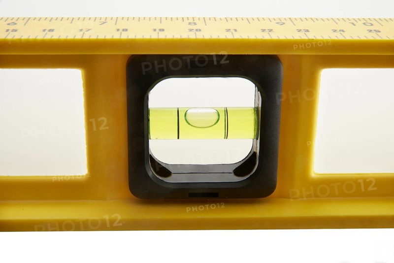 Yellow spirit level