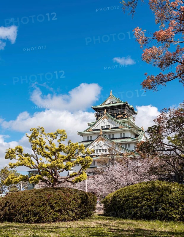 Osaka Castle in Osaka Castle Park