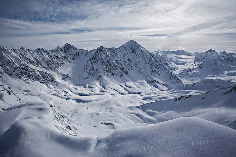 Schrankogel from Laengentaler Weisser Kogel