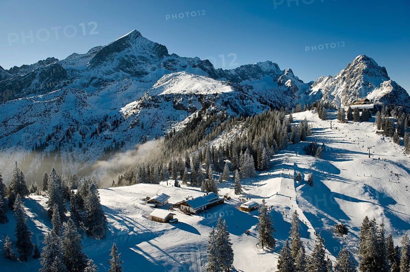 Ski resort at Mt. Kreuzeck