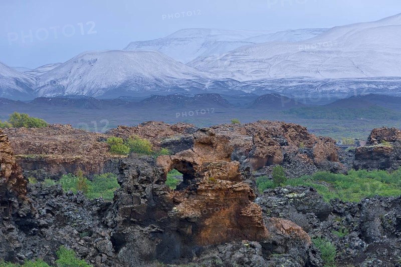 Dimmuborgir lava formations
