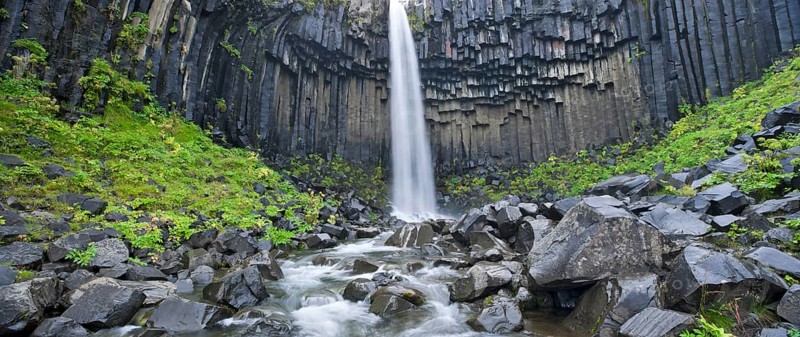 Svartifoss waterfall