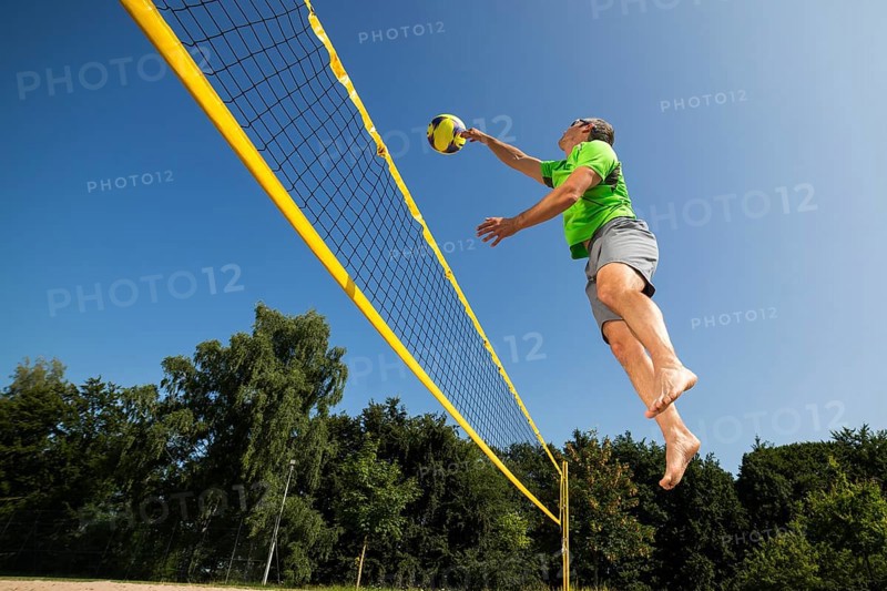 Beach volleyball player
