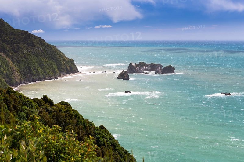 View from Knights Point of the Tasman Sea