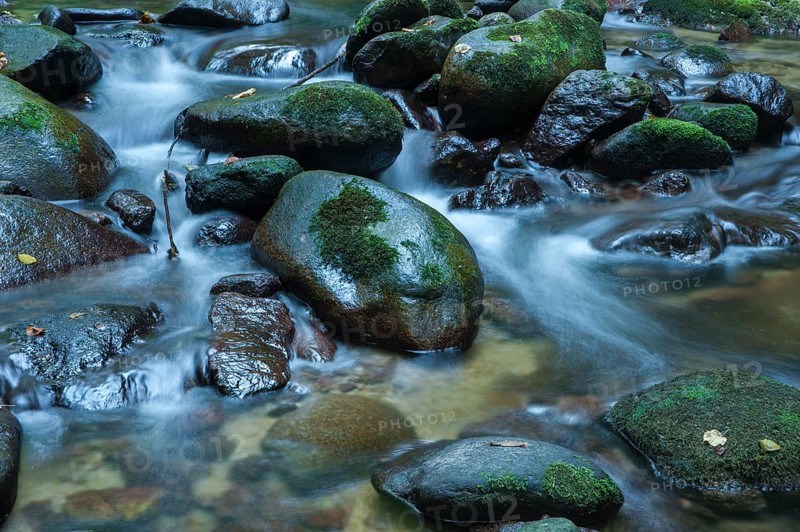 Grobbach creek near Geroldsauer Wasserfall waterfall