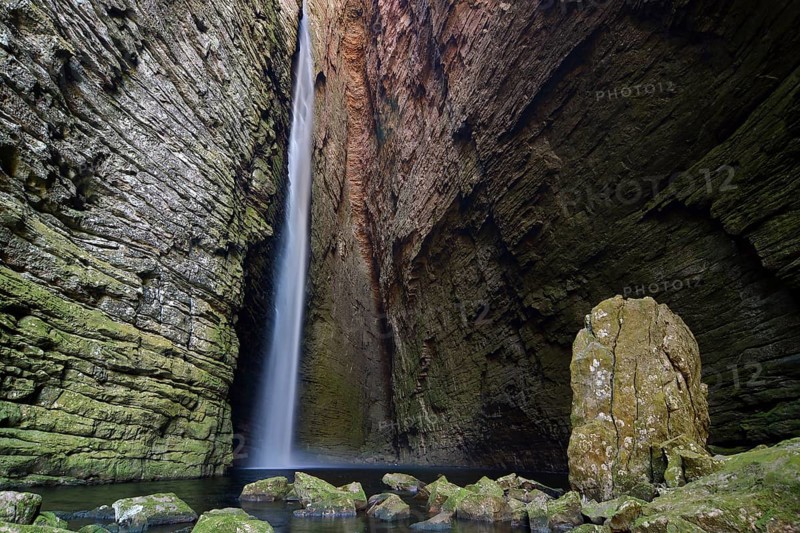 Waterfall Cachoeira da Fumacinha
